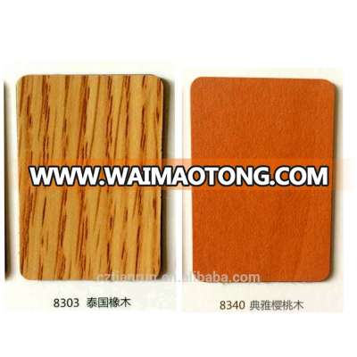 Woodgrain Exterior High Pressure Laminate for wall cladding